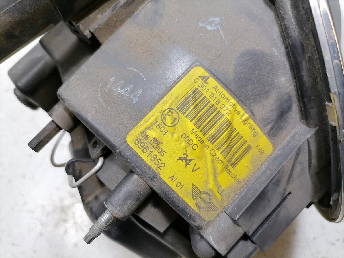 Mini One R50 original Xenonscheinwerfer rechts stark vergilbt Bj.2005